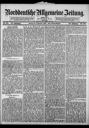 Norddeutsche allgemeine Zeitung vom 05.09.1909