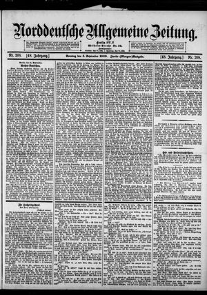 Norddeutsche allgemeine Zeitung on Sep 5, 1909