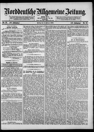 Norddeutsche allgemeine Zeitung on Feb 4, 1910
