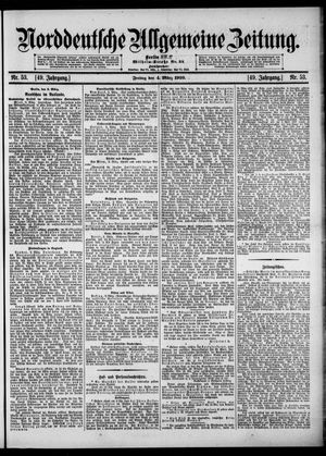 Norddeutsche allgemeine Zeitung vom 04.03.1910