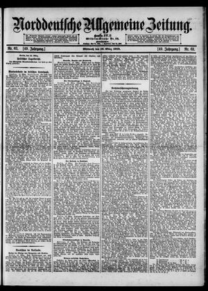 Norddeutsche allgemeine Zeitung vom 16.03.1910