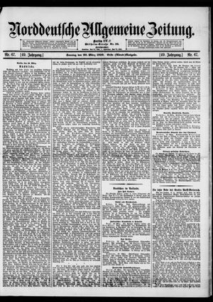 Norddeutsche allgemeine Zeitung vom 20.03.1910