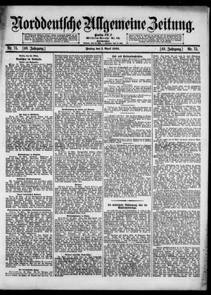 Norddeutsche allgemeine Zeitung vom 01.04.1910