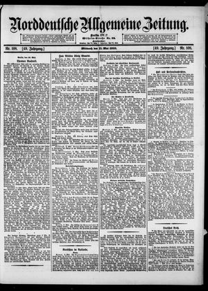 Norddeutsche allgemeine Zeitung vom 11.05.1910