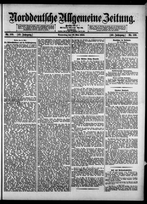 Norddeutsche allgemeine Zeitung vom 12.05.1910
