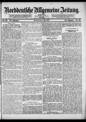 Norddeutsche allgemeine Zeitung vom 02.06.1910