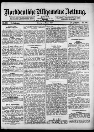 Norddeutsche allgemeine Zeitung vom 07.06.1910