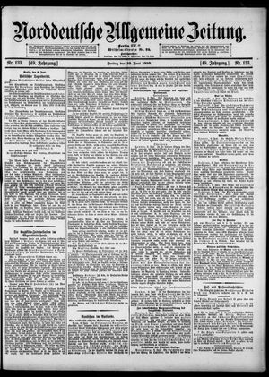 Norddeutsche allgemeine Zeitung vom 10.06.1910