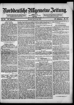 Norddeutsche allgemeine Zeitung vom 11.06.1910