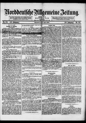 Norddeutsche allgemeine Zeitung vom 02.07.1910