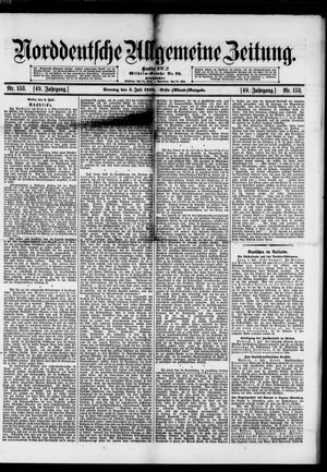 Norddeutsche allgemeine Zeitung vom 03.07.1910