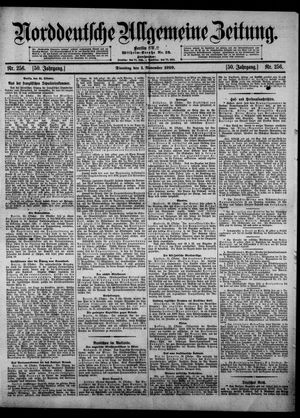 Norddeutsche allgemeine Zeitung vom 01.11.1910