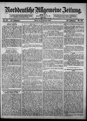 Norddeutsche allgemeine Zeitung vom 04.11.1910