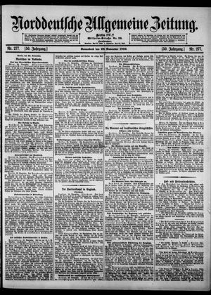 Norddeutsche allgemeine Zeitung vom 26.11.1910