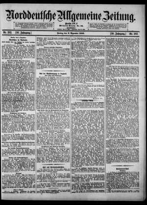Norddeutsche allgemeine Zeitung vom 02.12.1910
