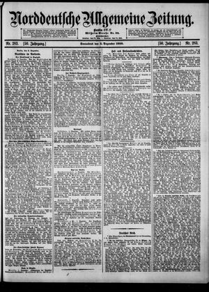 Norddeutsche allgemeine Zeitung vom 03.12.1910