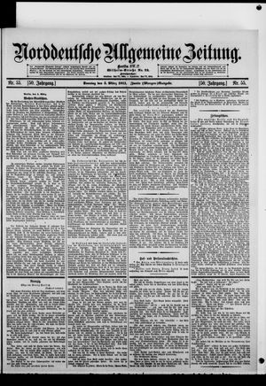 Norddeutsche allgemeine Zeitung on Mar 5, 1911