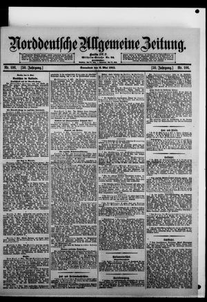 Norddeutsche allgemeine Zeitung vom 06.05.1911