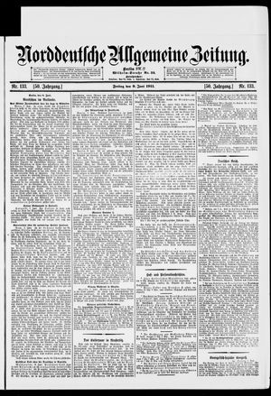 Norddeutsche allgemeine Zeitung vom 09.06.1911
