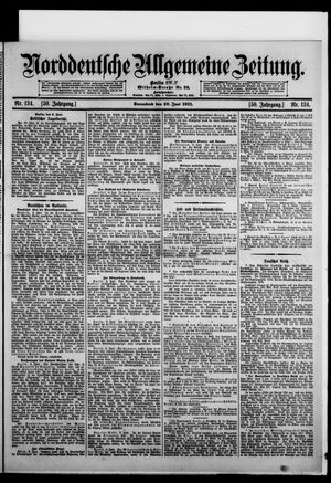 Norddeutsche allgemeine Zeitung vom 10.06.1911