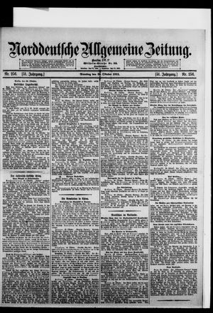 Norddeutsche allgemeine Zeitung vom 31.10.1911