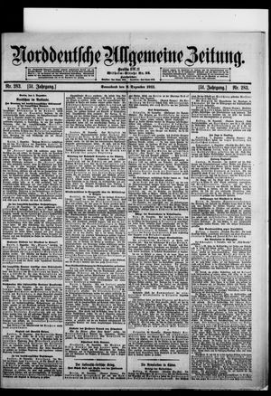 Norddeutsche allgemeine Zeitung vom 02.12.1911
