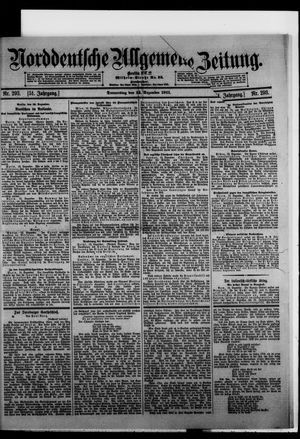 Norddeutsche allgemeine Zeitung vom 14.12.1911