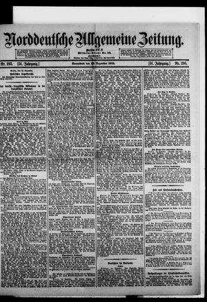 Norddeutsche allgemeine Zeitung vom 16.12.1911