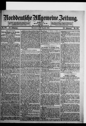 Norddeutsche allgemeine Zeitung vom 30.12.1911