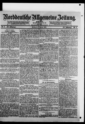 Norddeutsche allgemeine Zeitung vom 05.01.1912