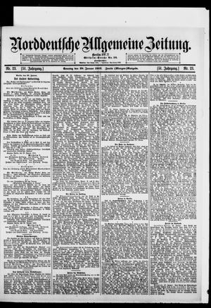 Norddeutsche allgemeine Zeitung vom 28.01.1912