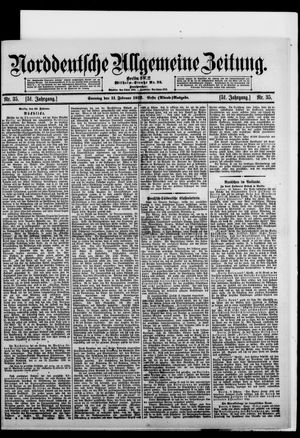 Norddeutsche allgemeine Zeitung on Feb 11, 1912