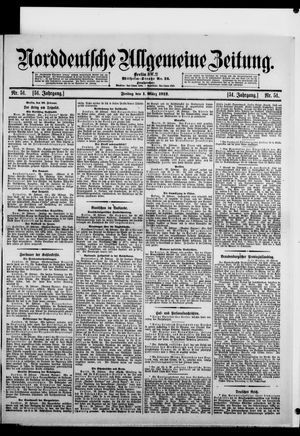 Norddeutsche allgemeine Zeitung vom 01.03.1912