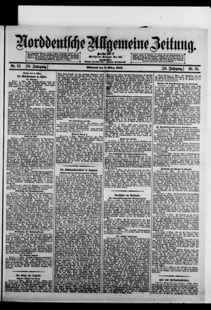 Norddeutsche allgemeine Zeitung vom 06.03.1912