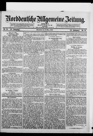 Norddeutsche allgemeine Zeitung vom 09.03.1912