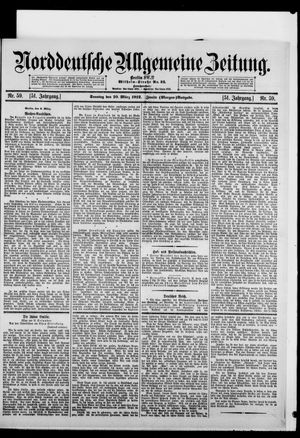 Norddeutsche allgemeine Zeitung vom 10.03.1912