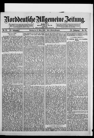 Norddeutsche allgemeine Zeitung on Mar 17, 1912