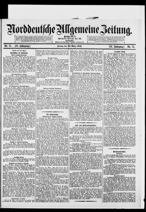 Norddeutsche allgemeine Zeitung vom 29.03.1912