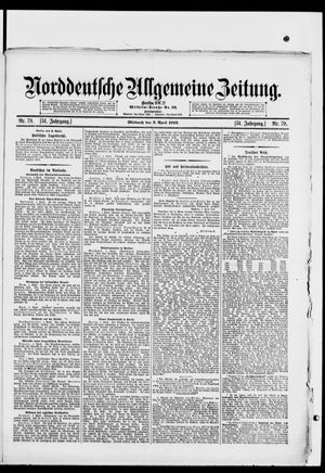 Norddeutsche allgemeine Zeitung vom 03.04.1912
