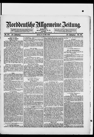Norddeutsche allgemeine Zeitung vom 03.05.1912