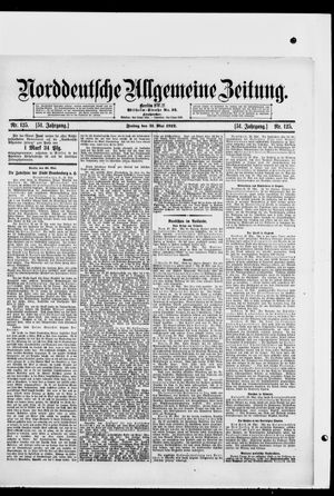 Norddeutsche allgemeine Zeitung vom 30.05.1912