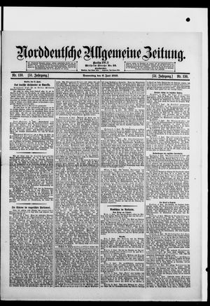 Norddeutsche allgemeine Zeitung vom 06.06.1912