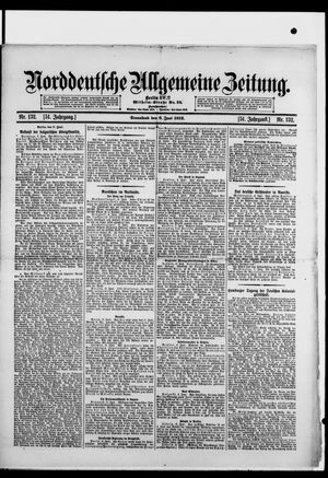 Norddeutsche allgemeine Zeitung vom 08.06.1912