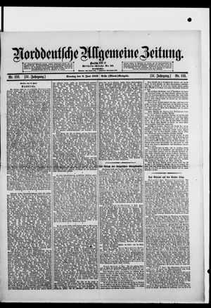 Norddeutsche allgemeine Zeitung vom 09.06.1912
