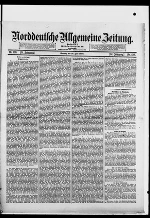Norddeutsche allgemeine Zeitung vom 16.06.1912