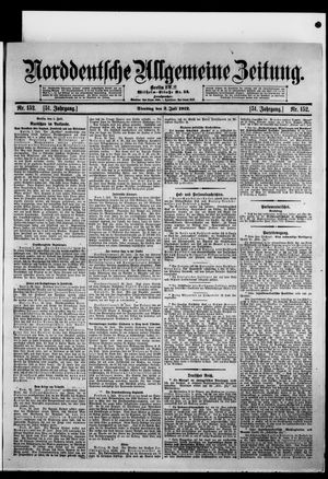 Norddeutsche allgemeine Zeitung vom 02.07.1912