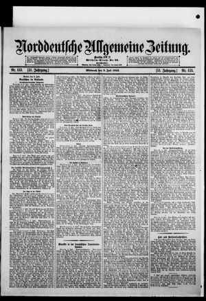 Norddeutsche allgemeine Zeitung on Jul 3, 1912