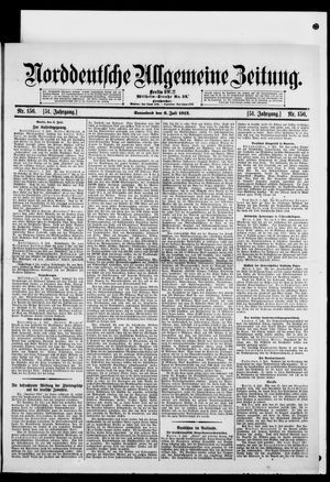 Norddeutsche allgemeine Zeitung vom 06.07.1912