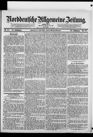 Norddeutsche allgemeine Zeitung vom 07.07.1912