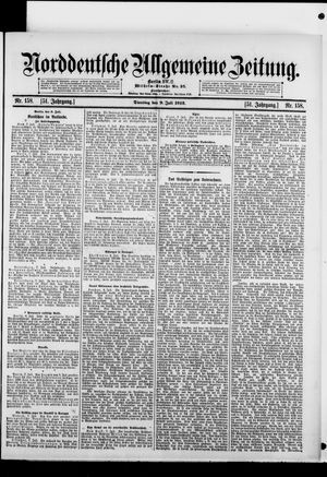 Norddeutsche allgemeine Zeitung vom 09.07.1912
